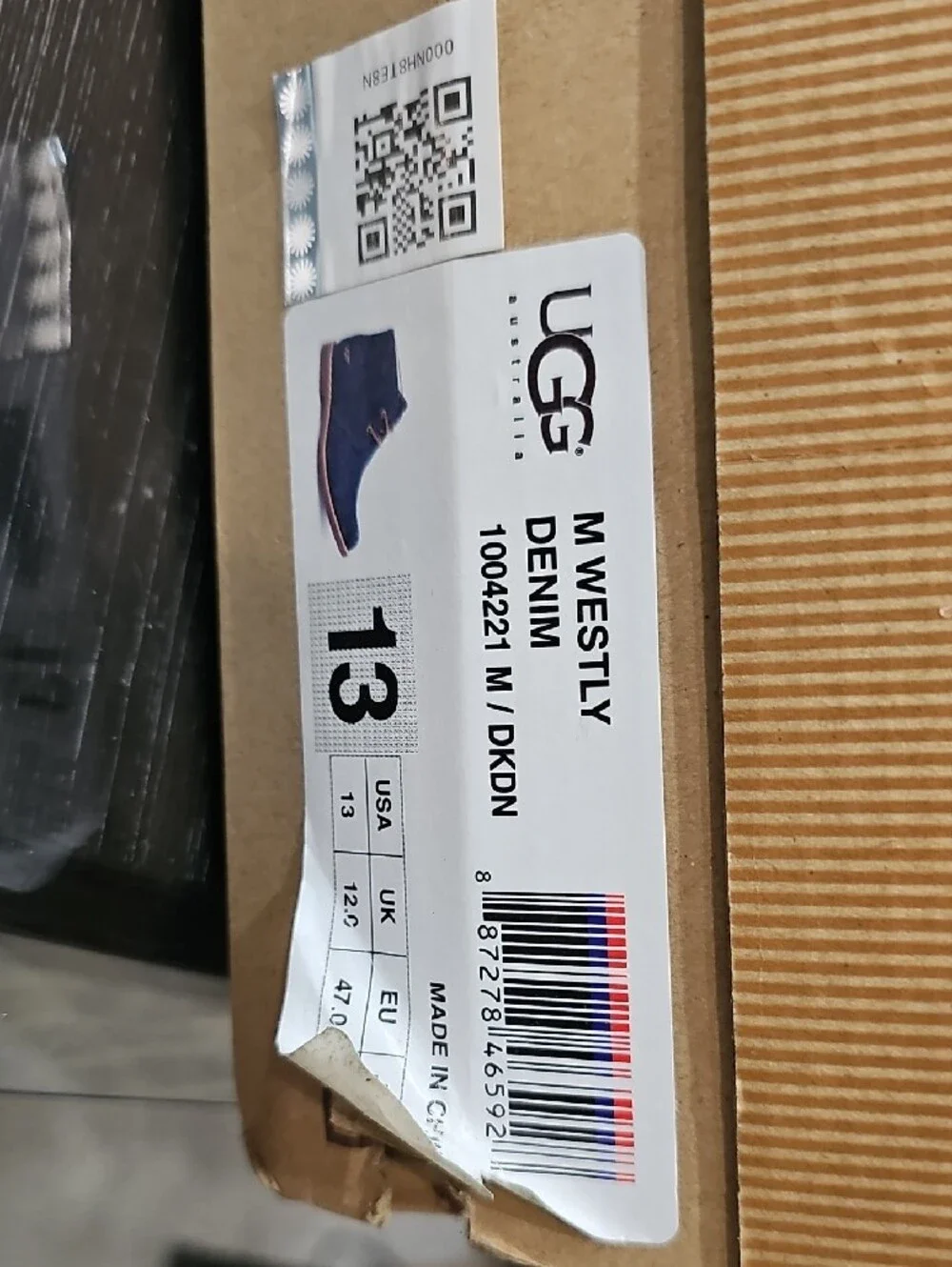 RARE & DISCONTINUED - UGG Westly Denim Chukka Boots